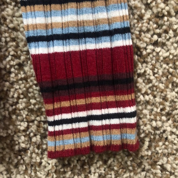i.e. Petite Women’s L Red/Blue/White/Black Stripped Sweater - Picture 4 of 8